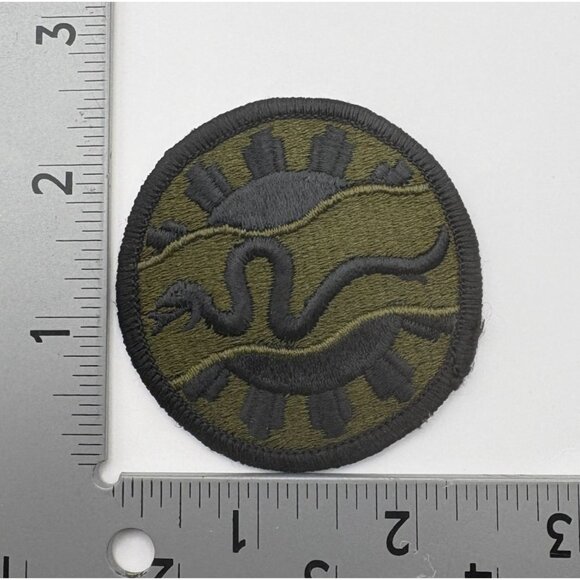 Vintage Military Patch 116th Cavalry Brigade US Army Subdued Serpent Combat Team - Picture 3 of 6